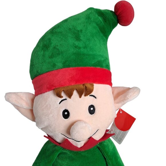 NEW Gitzy Elf Santa's Helper Stuffed Plush Animal Toy Christmas Xmas Dol… - Picture 3 of 6